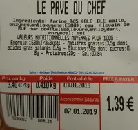 Le pavé du chef