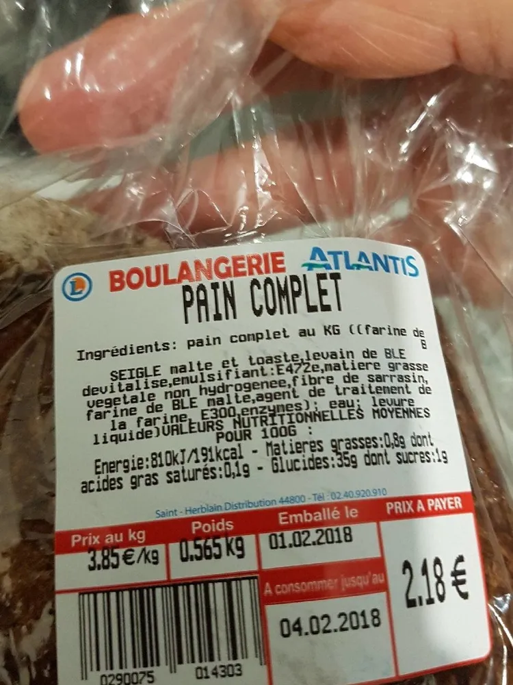 Pain complet