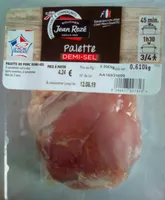 Palette de porc demi-sel