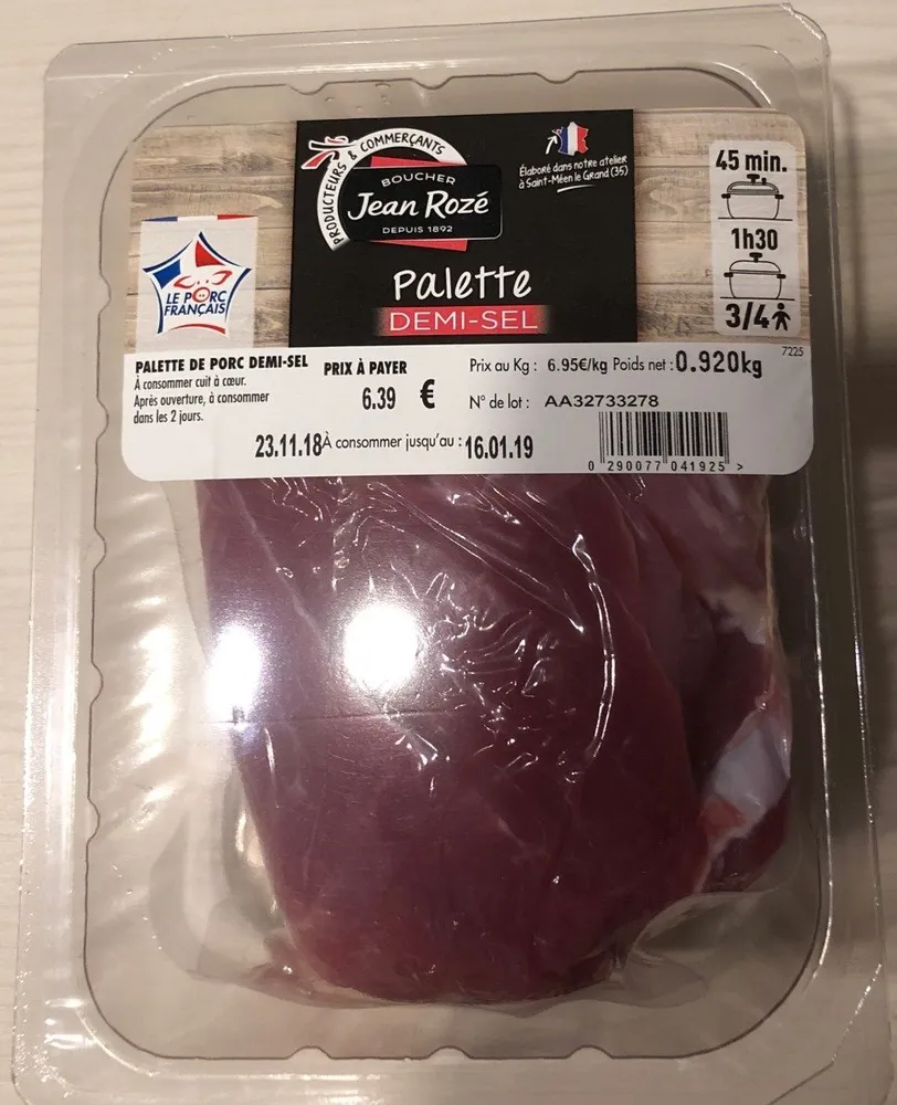 Palette demi-sel