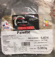 Palette demi sel