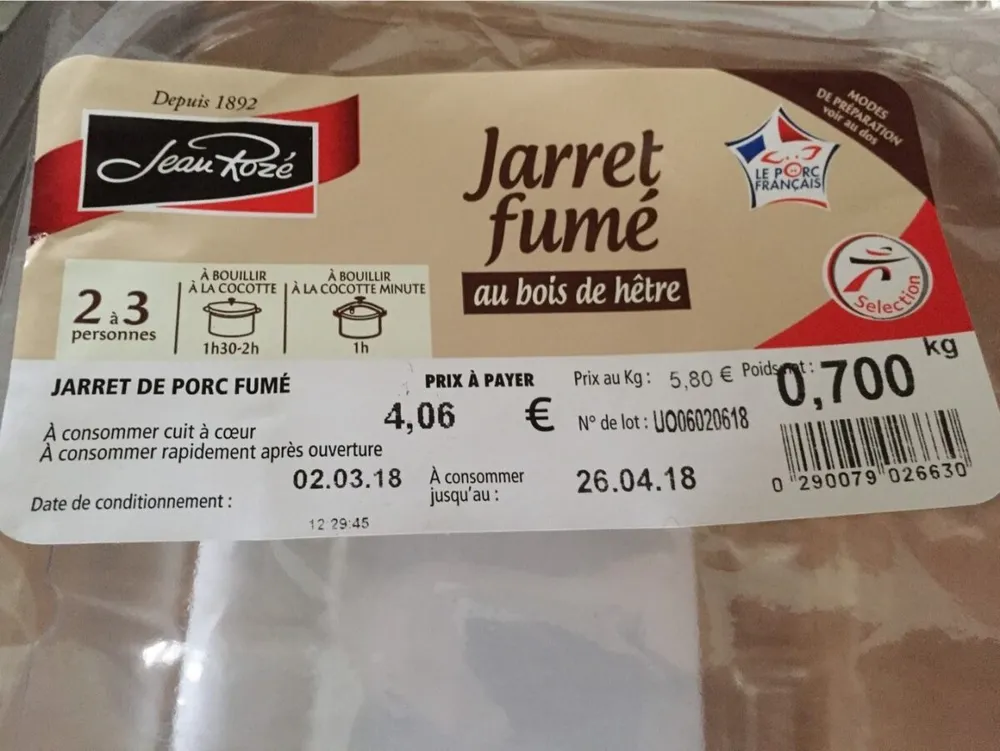 Jarret fumé