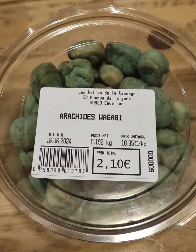 Arachides wasabi