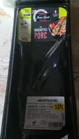 Brochette porc