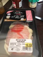 Roti filet de porc façon orloff