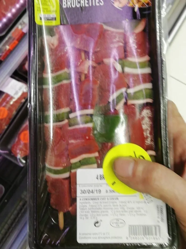 Les brochettes