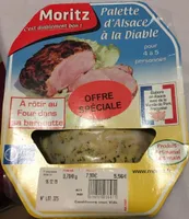 Palette d'alsace a la diable