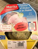 Palette d'alsace a la diable