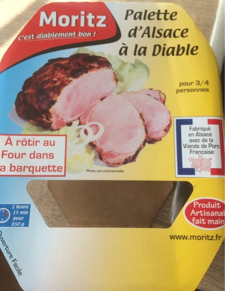 Pallette d'alsace à la diable