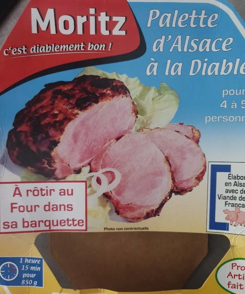 Palette d'Alsace à la diable