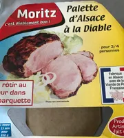 Palette d'alsace à la diable