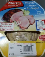 Palette d'Alsace à la diable