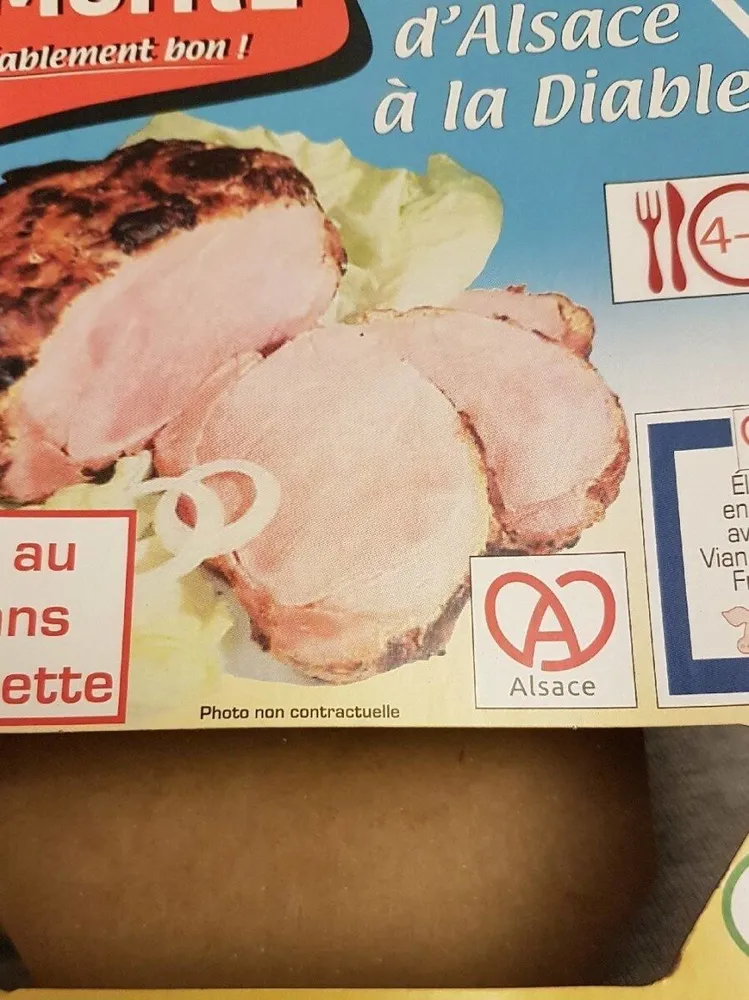 Palette d alsace a la diable