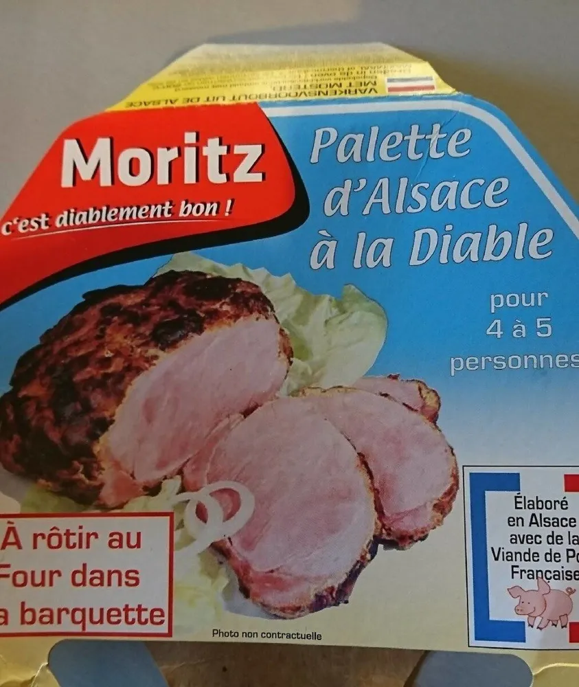 Palette d'Alsace à la diable