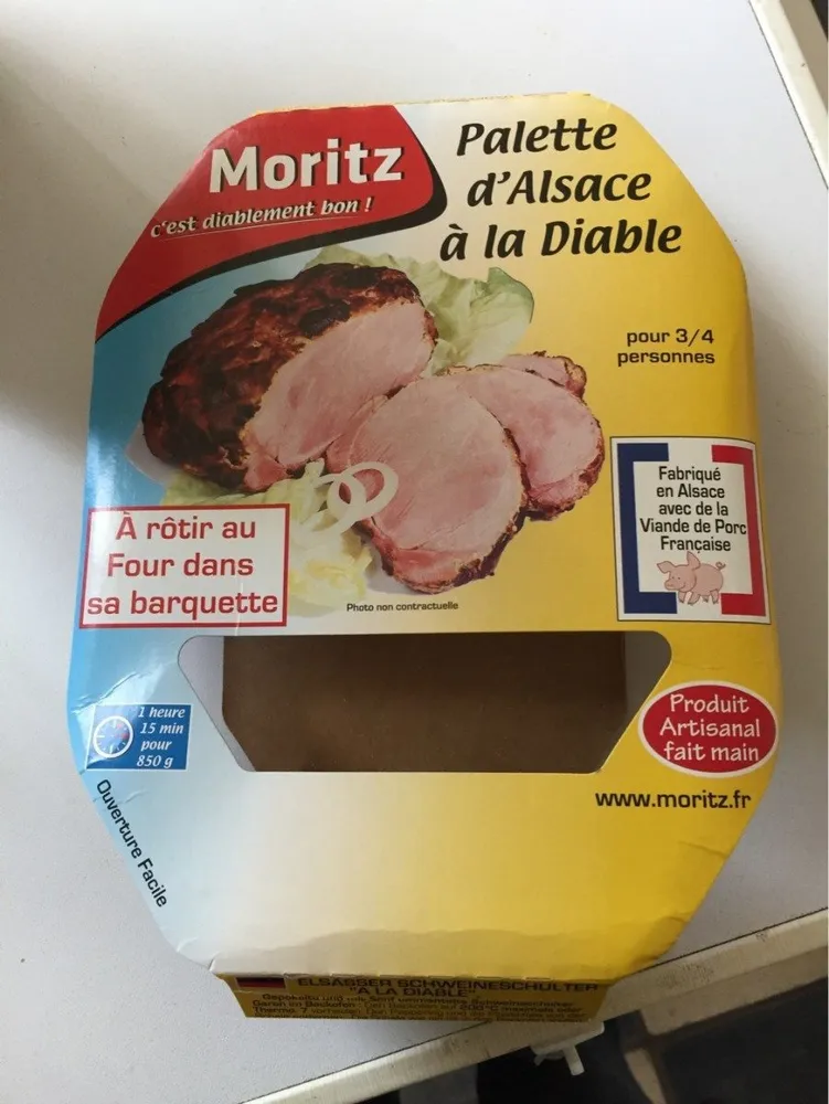 Palet d'alsace à la diable