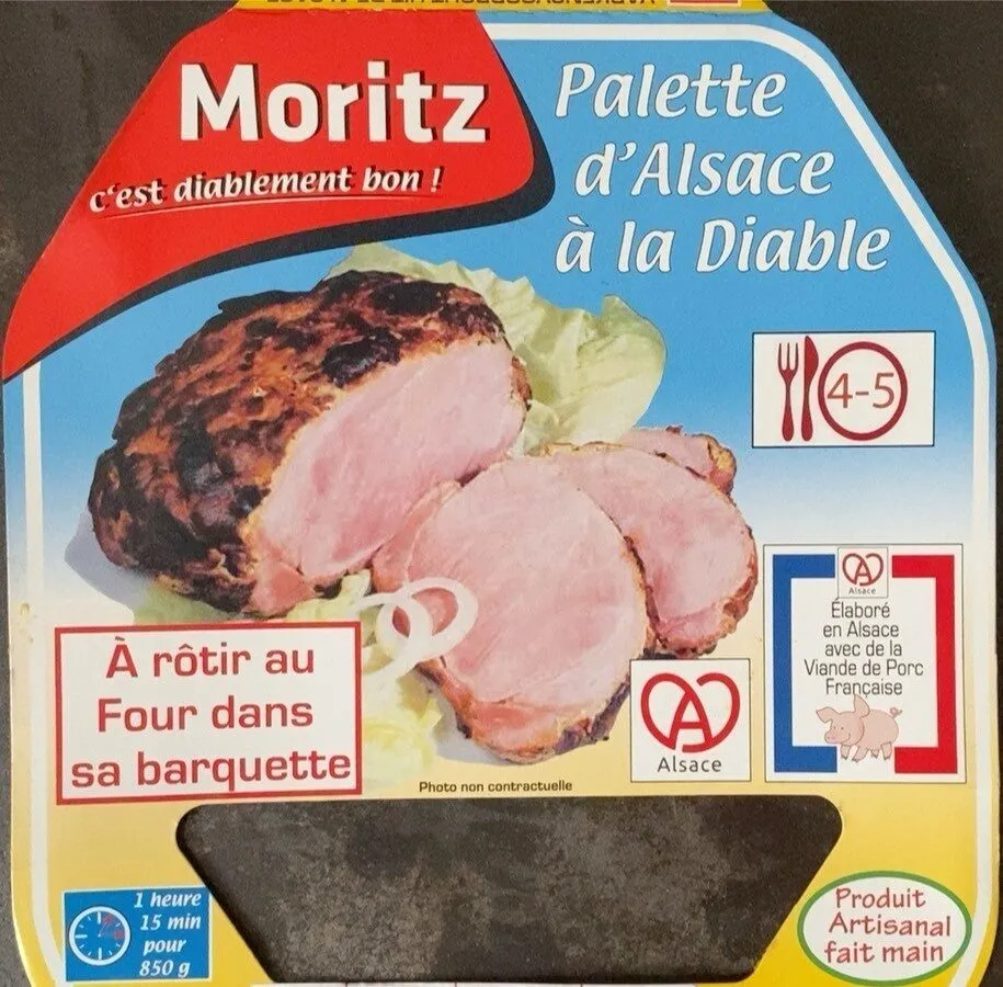 Palette d’Alsace à la Diable