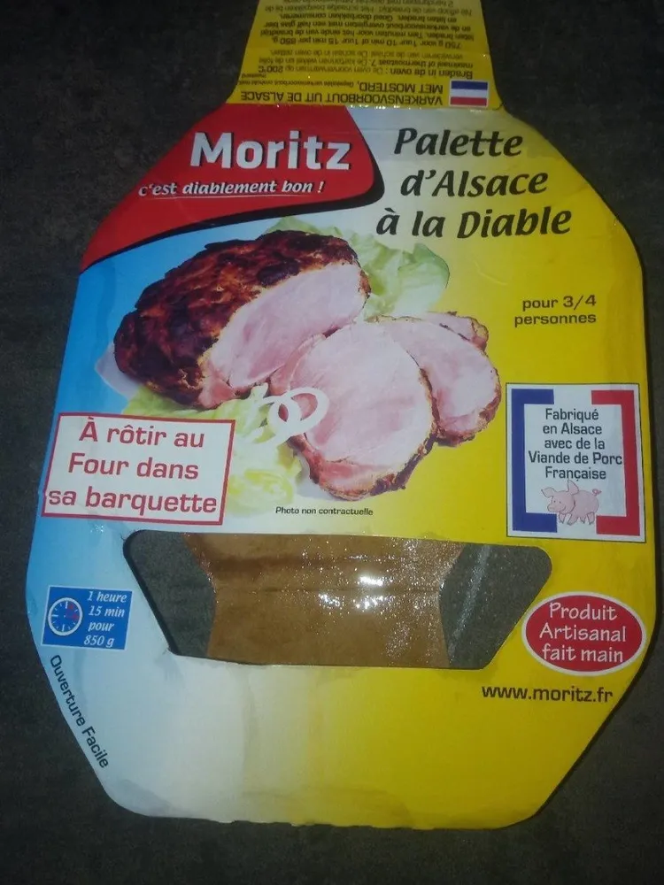 Palette d'Alsace à la diable