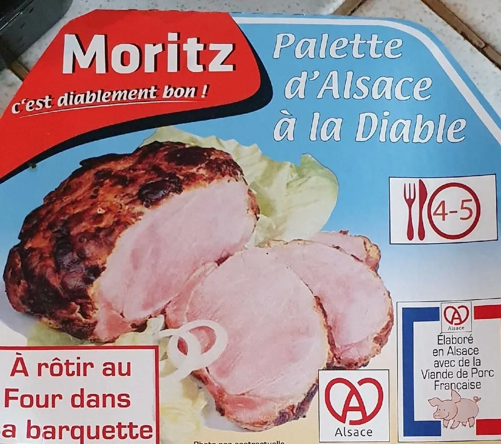 Palette d'Alsace à la diable