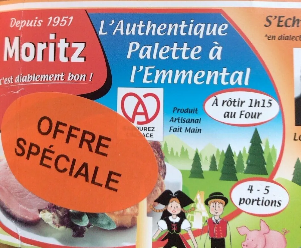 Palette à l’emmenthal