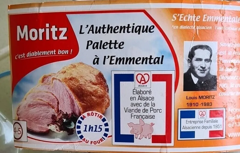 Palette à l'emmental
