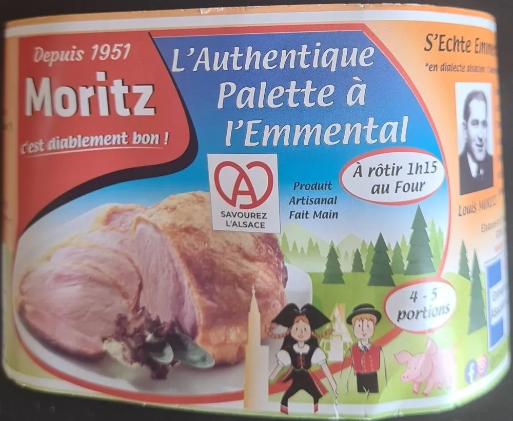 L'authentique Palette à l'Emmental