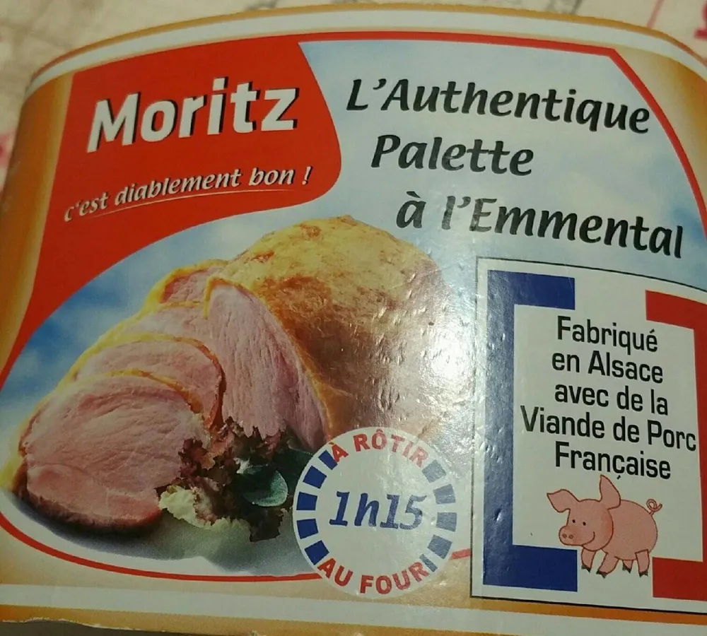 Palette de porc à l'emmental