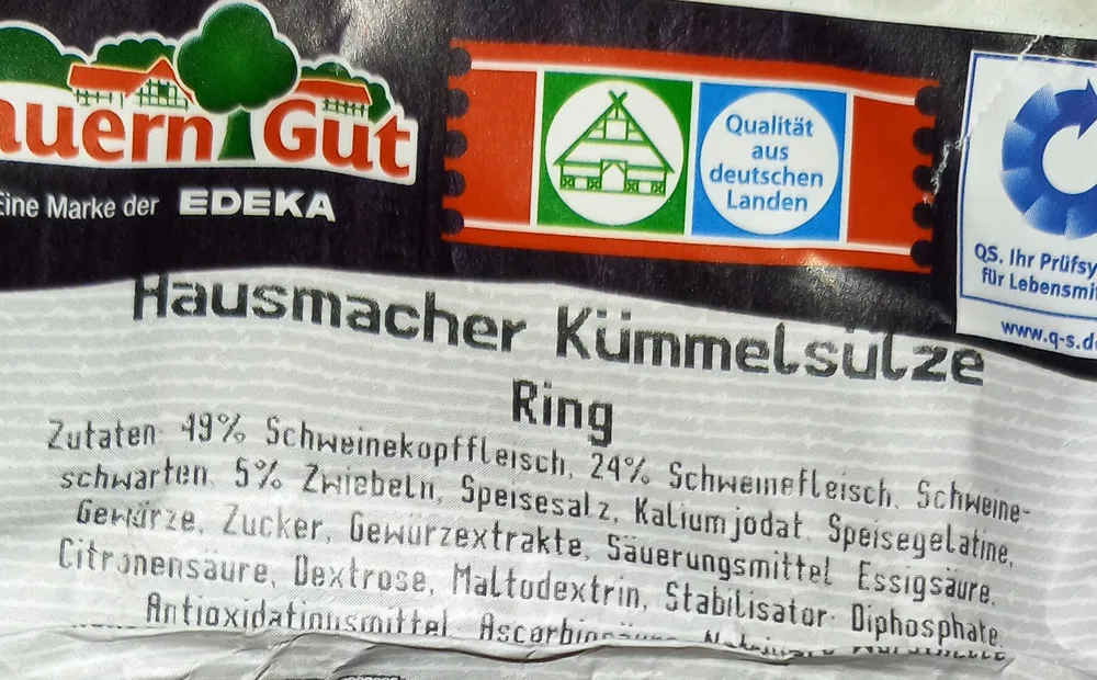 Hausmacher Kümmelsülze