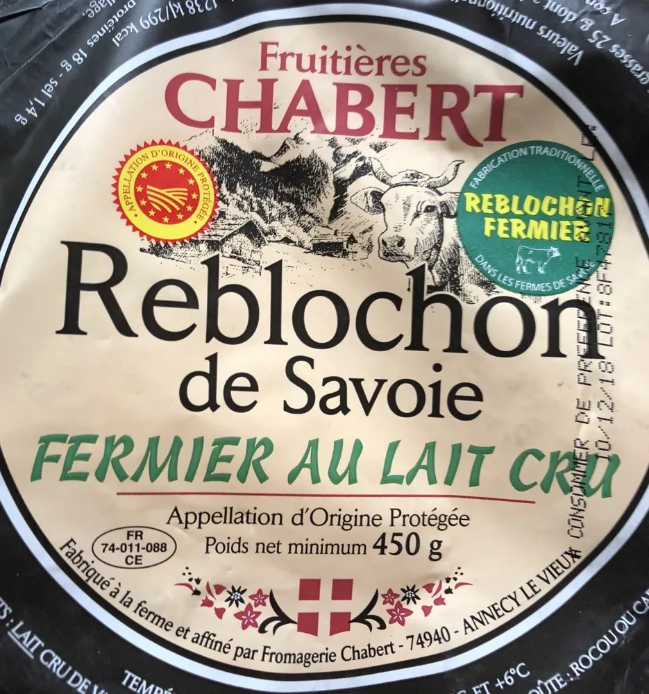 Reblochonde savoie fermier au lait cru