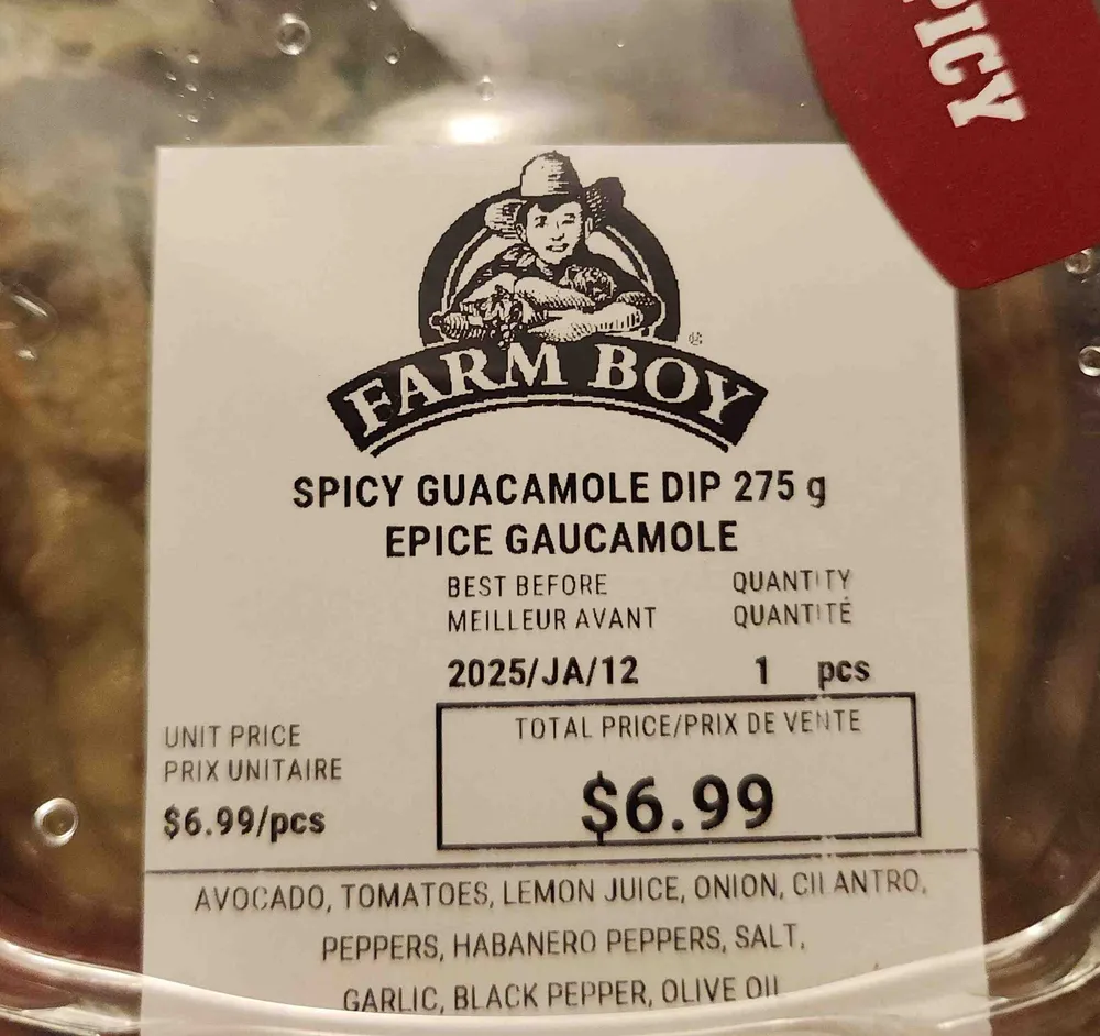Spicy Guacamole Dip