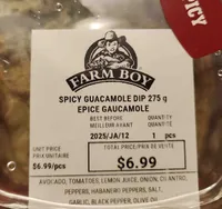Spicy Guacamole Dip