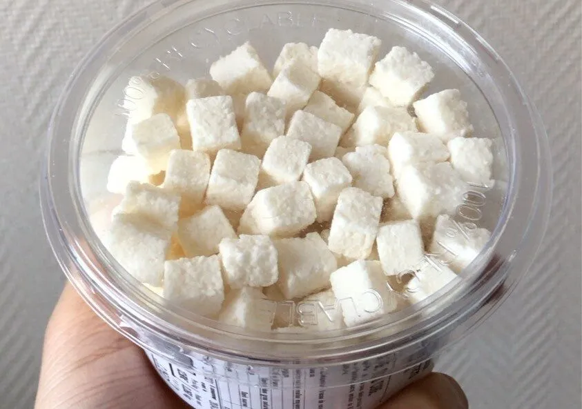 Noix de coco cube