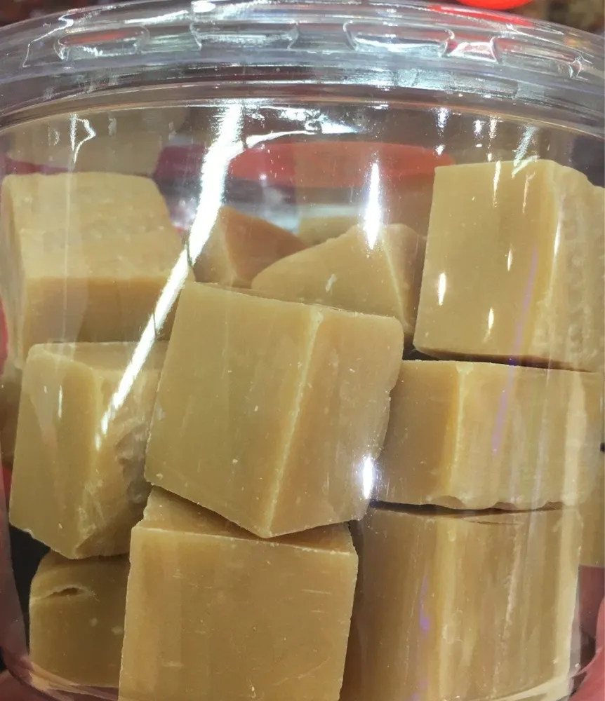 Caramel fondant