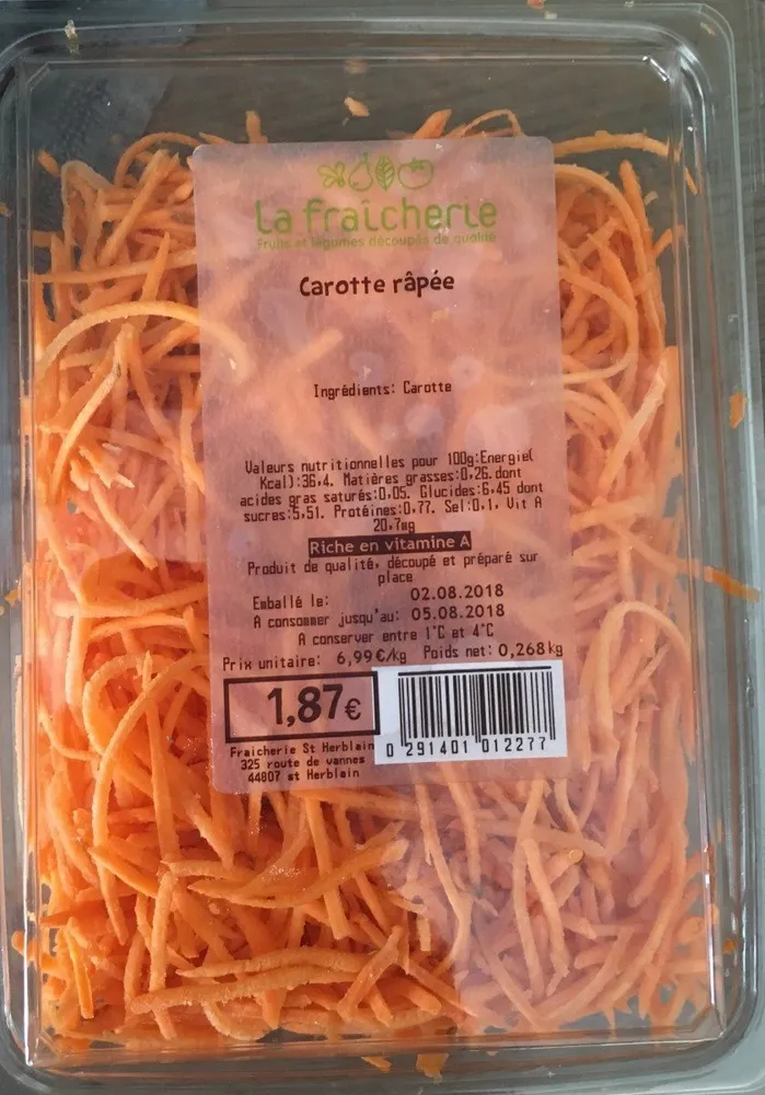 Carotte râpée