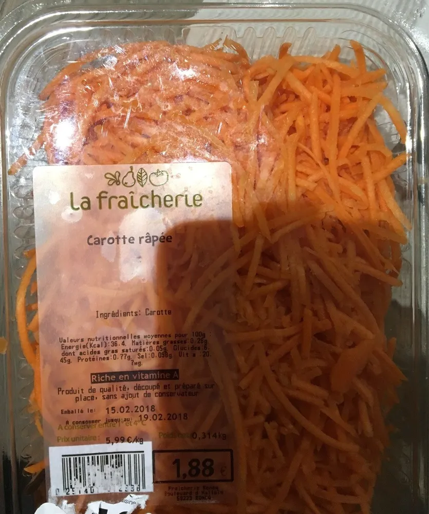 Carotte rapée