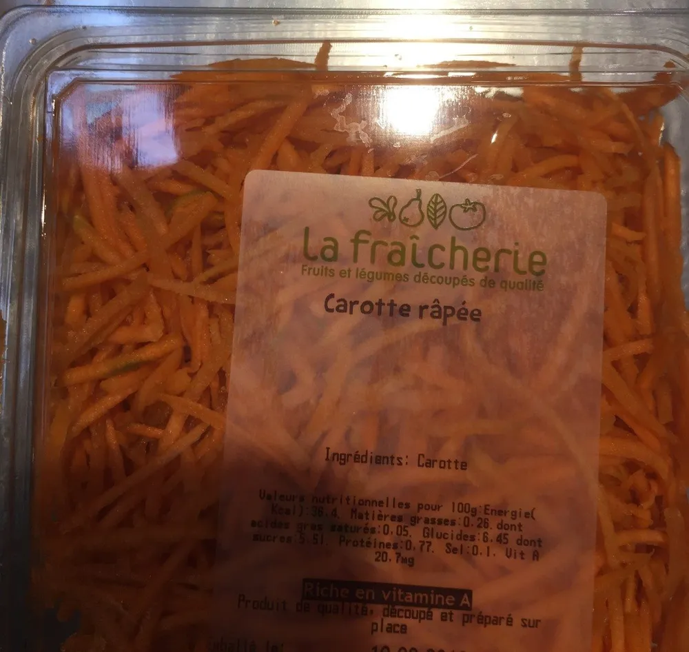 Carotte râpée