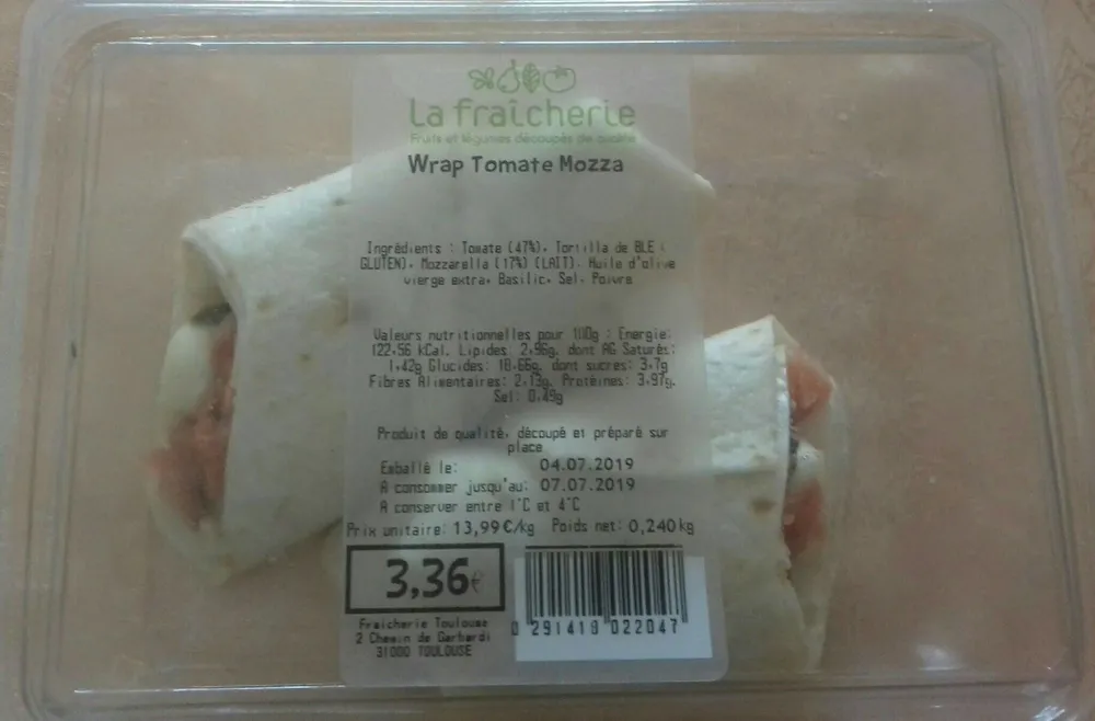 Wrap Tomate Mozza