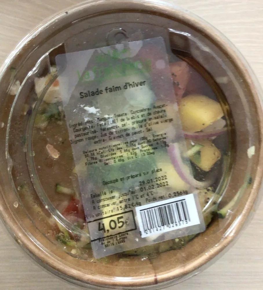 Salade faim d’hiver