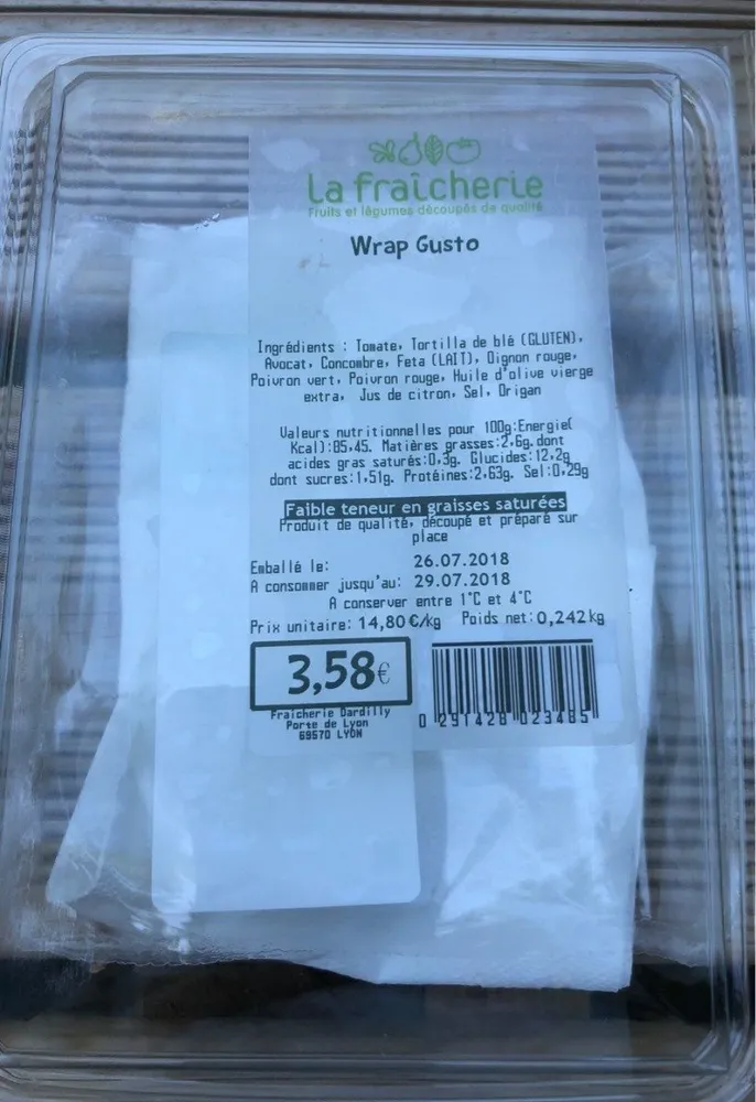 Wrap gusto