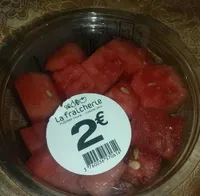 Pastèque en morceaux