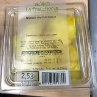 Ananas en morceaux