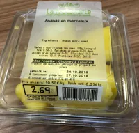 Ananas en morceaux