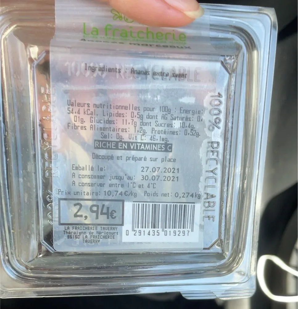 Ananas extra sweet