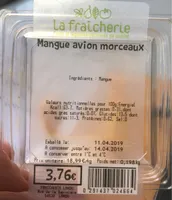 Mangue avion morceaux