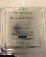 Noix de coco en morceaux