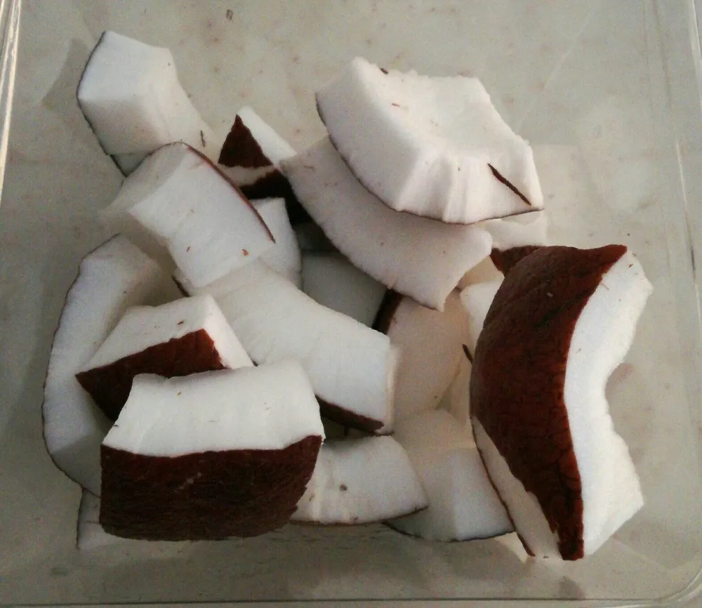 Morceaux noix de coco