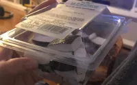 Noix de coco morceaux
