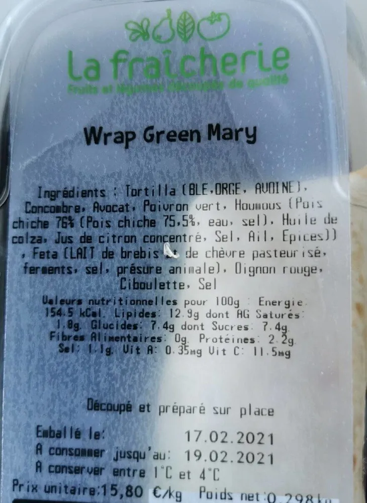 Wrap Green Mary