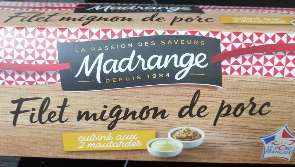 Filet mignon cuisiné aux 2 moutardes