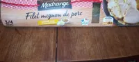 Filet mignon de porc cuisiné aux 2 moutardes