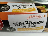 Filet mignon de porc à la moutarde